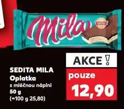 Kaufland Sedita mila oplatka nabídka