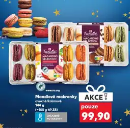 Kaufland Mandlové makronky nabídka
