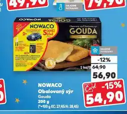 Kaufland Nowaco obalovaný sýr nabídka