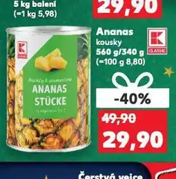 Kaufland Ananas nabídka
