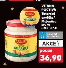 Kaufland Vitana poctivá majonéza nabídka