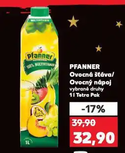 Kaufland Pfanner ovocný nápoj nabídka