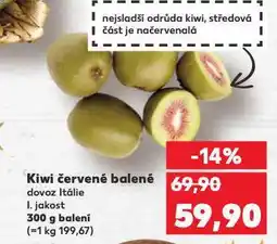 Kaufland Kiwi červené nabídka
