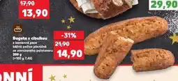 Kaufland Bageta s cibulkou nabídka