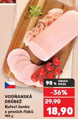 Kaufland Kuřecí šunka z prsních řízků nabídka