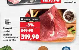 Kaufland Hovězí zadní z plece nabídka