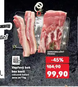 Kaufland Vepřový bok bez kosti nabídka