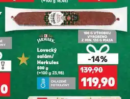 Kaufland Lovecký salám nabídka
