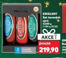 Kaufland Excelent set tavený sýrů nabídka