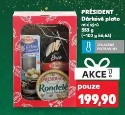 Kaufland Président dárkové plato nabídka