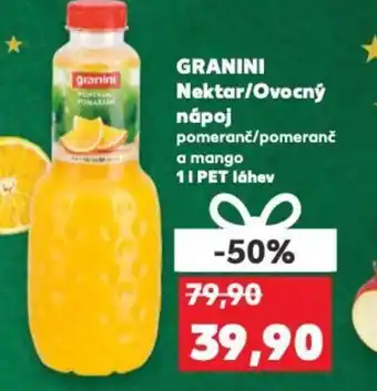 Kaufland GRANINI Nektar/Ovocný nápoj nabídka