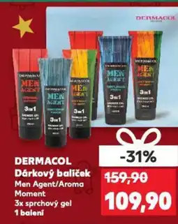 Kaufland DERMACOL Dárkový balíček Men Agent/Aroma Moment nabídka