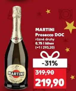 Kaufland MARTINI Prosecco DOC nabídka