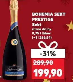 Kaufland BOHEMIA SEKT PRESTIGE Sekt nabídka