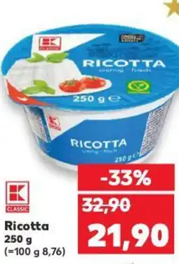 Kaufland Ricotta nabídka