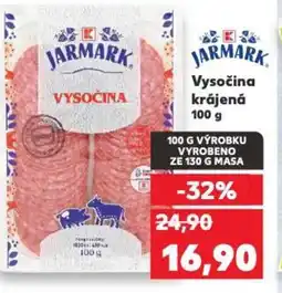 Kaufland Vysočina krájená nabídka