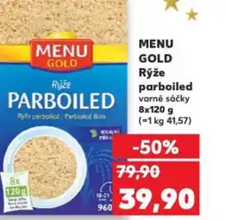 Kaufland MENU GOLD Rýže parboiled nabídka