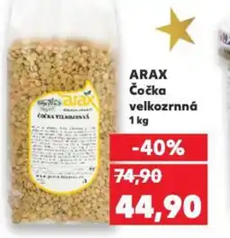 Kaufland ARAX Čočka velkozrnná nabídka