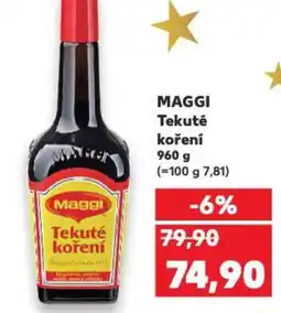 Kaufland MAGGI Tekuté koření nabídka