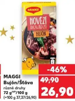 Kaufland MAGGI Bujón/Šťáva nabídka