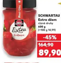 Kaufland SCHWARTAU Extra džem nabídka
