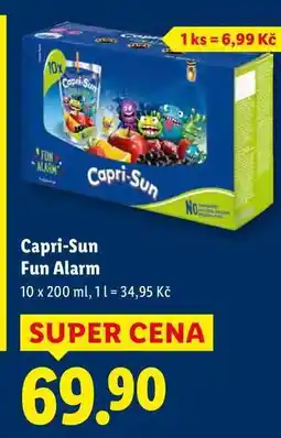 Lidl Capri-Sun Fun Alarm, 10x 200 ml nabídka
