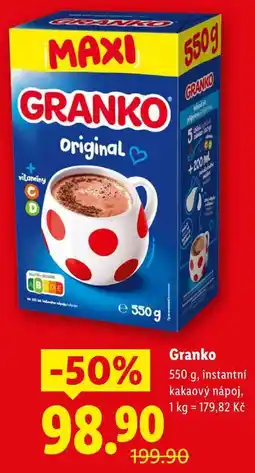 Lidl Granko, 550 g nabídka