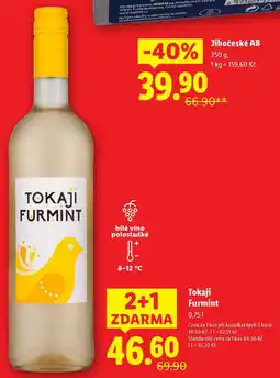 Lidl Tokaji Furmint, 0,75 l nabídka