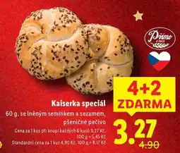 Lidl Kaiserka speciál, 60 g nabídka