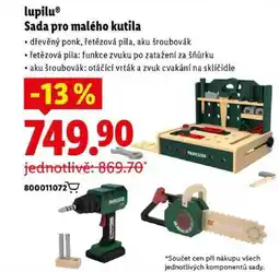 Lidl lupilu Sada pro malého kutila nabídka