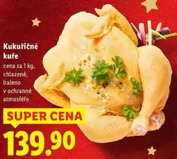 Lidl Kukuřičné kuře, cena za 1 kg nabídka