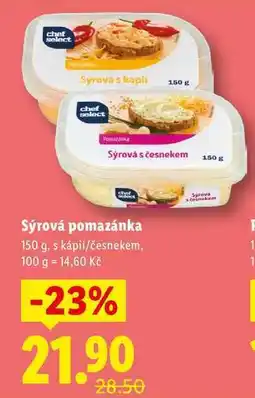 Lidl Sýrová pomazánka, 150 g nabídka
