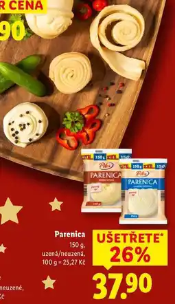 Lidl Parenica, 150 g nabídka