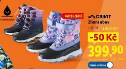 Lidl Zimní obuv nabídka