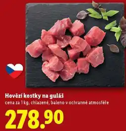 Lidl Hovězí kostky na guláš, 1 kg nabídka