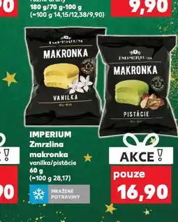 Kaufland Imperium zmrzlina makronka nabídka