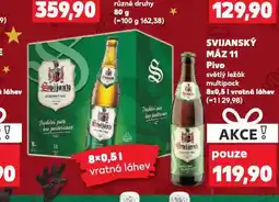 Kaufland Pivo svijanský máz nabídka