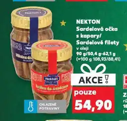 Kaufland Nekton sardelové filety nabídka
