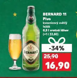 Kaufland Pivo bernard nabídka