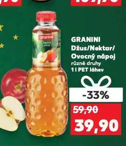 Kaufland Granini džus nabídka