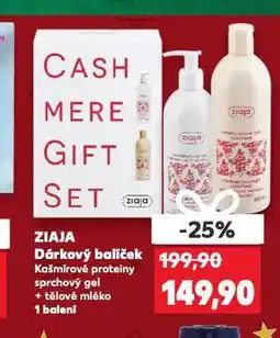 Kaufland Ziaja dárkový balíček nabídka