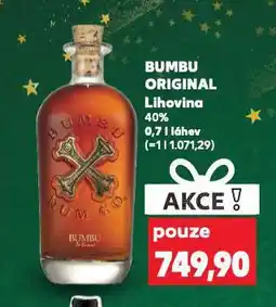 Kaufland Bumbu original lihovina nabídka