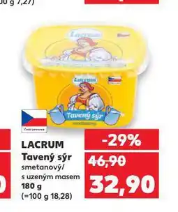 Kaufland Lacrum tavený sýr nabídka