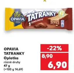 Kaufland Opavia tatranky nabídka