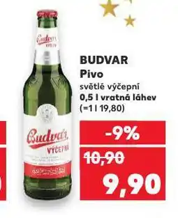 Kaufland Pivo budvar nabídka
