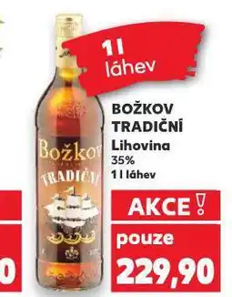 Kaufland Božkov tradiční nabídka