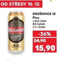Kaufland Pivo krušovice nabídka