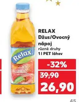 Kaufland Relax džus nabídka