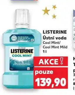 Kaufland Listerine ústní voda nabídka