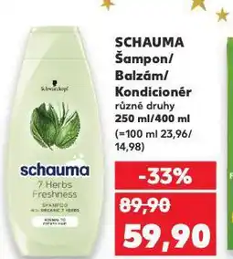 Kaufland Schauma balzám nabídka